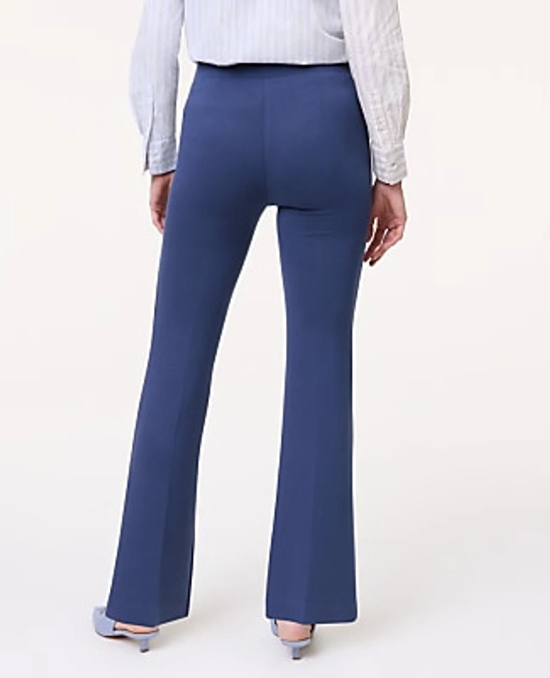 Ann Taylor Weekend Boot Pant CloudPlush Subdued Navy Women's