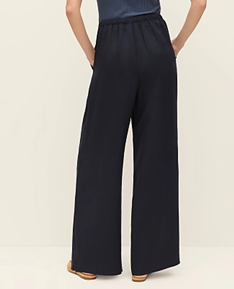 Ann Taylor Weekend Easy Fit Wide-Leg Pant Women's