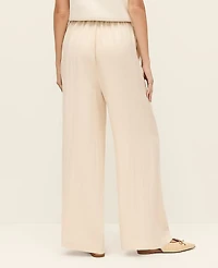 Ann Taylor Weekend Easy Fit Wide-Leg Pant Women's