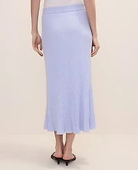 Ann Taylor Ribbed Midi Sweater Skirt Women's
