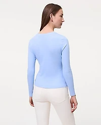 Ann Taylor Weekend Tie Waist Top Women's