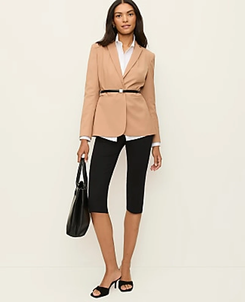 Ann Taylor The Fitted Long Blazer Women's
