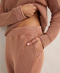 Ann Taylor Haven Well Within Cotton Kick Flare Pants Smokey Rose Women's