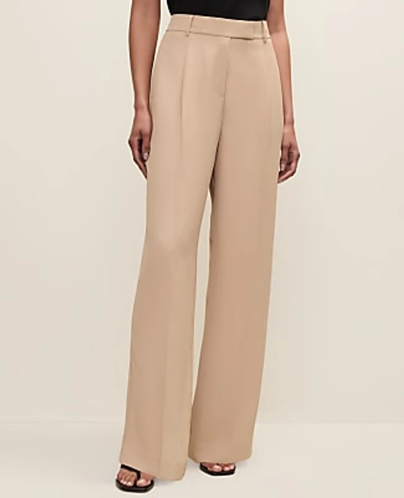 Ann Taylor The Pleated Straight Pant Women's