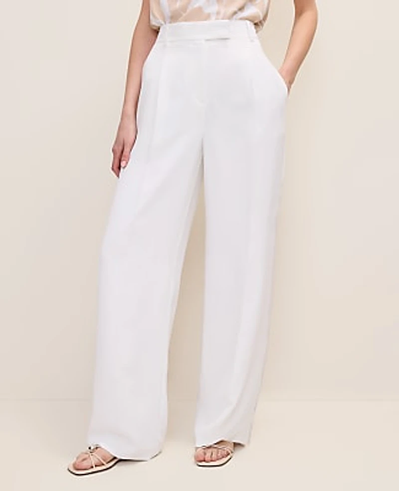 Ann Taylor The Pleated Straight Pant Women's