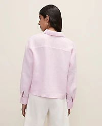 Ann Taylor The Linen Button Down Shirt Women's