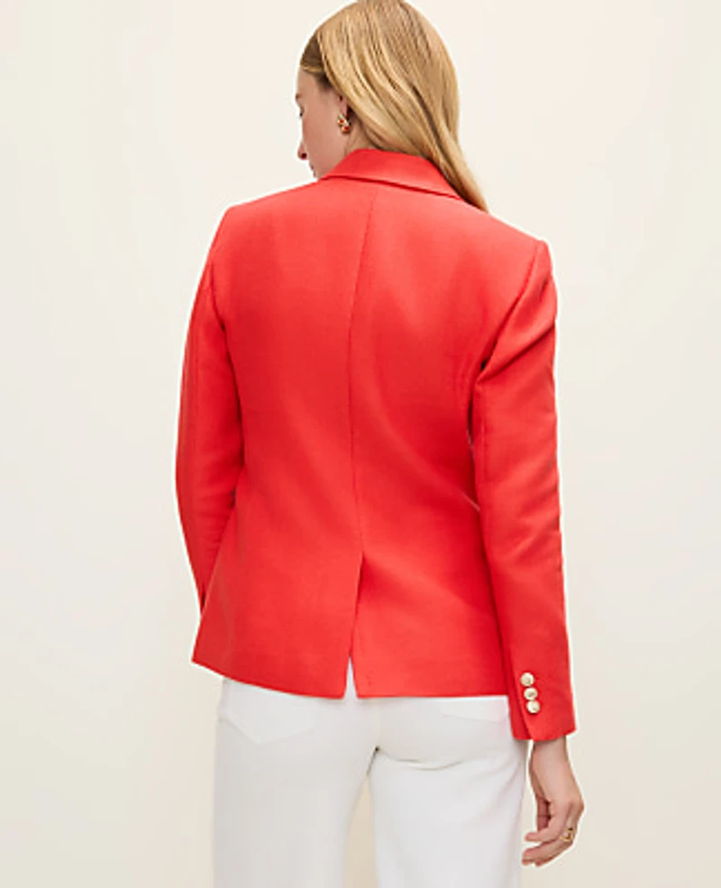 Ann Taylor The Hutton Blazer Aperol Women's