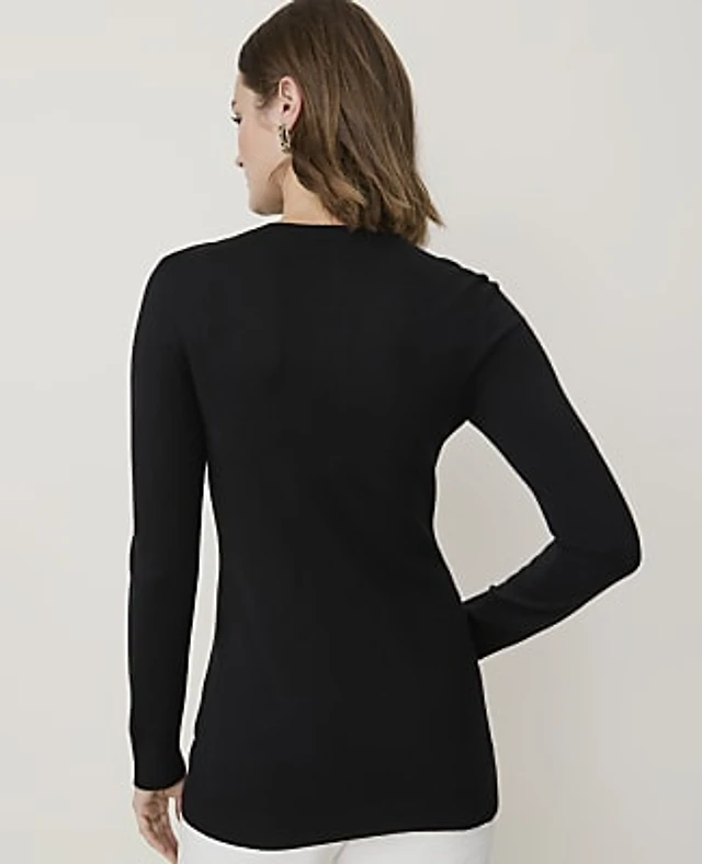 Ann Taylor Longline Cardigan Women's