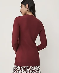 Ann Taylor Longline Cardigan Women's