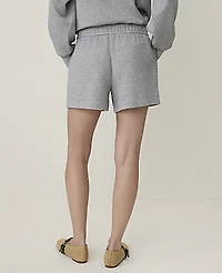Ann Taylor Weekend Easy Fit Short CloudPlush Heather Women's