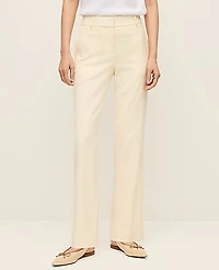 Ann Taylor The Straight Pant Almond Oil Women's