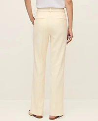 Ann Taylor The Straight Pant Almond Oil Women's