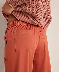 Ann Taylor Haven Well Within Organic Cotton Twill Carpenter Pants Women's
