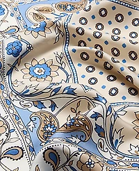 Ann Taylor Weekend Paisley Silk Scarf Sail Cloth Women's
