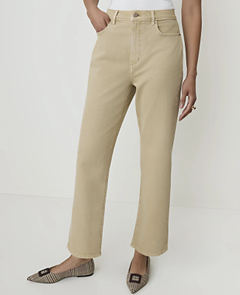 Ann Taylor The Straight Jean Neutral Women's