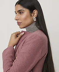 Ann Taylor Weekend Hutton Blazer Deep Rosy Tan Women's