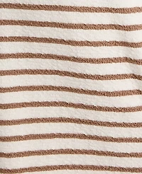 Ann Taylor Haven Well Within Cotton Blend Textured T-Shirt Dress Chestnut Brown Women's