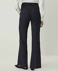 Ann Taylor The Petite Jayne Trouser Faux Denim Indigo Blend Women's