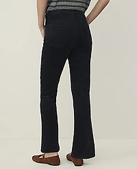 Ann Taylor Petite Weekend Cropped Boot Pant Corduroy Night Sky Women's