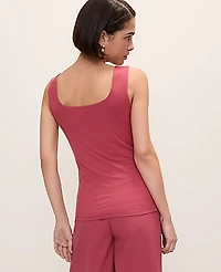 Ann Taylor Square Neck Tank Top Women's