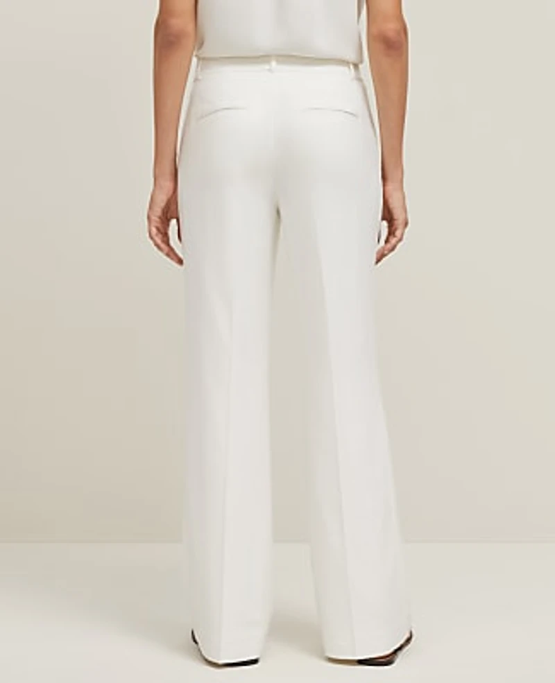 Ann Taylor The Petite Jayne Trouser — Curvy Fit Winter White Women's