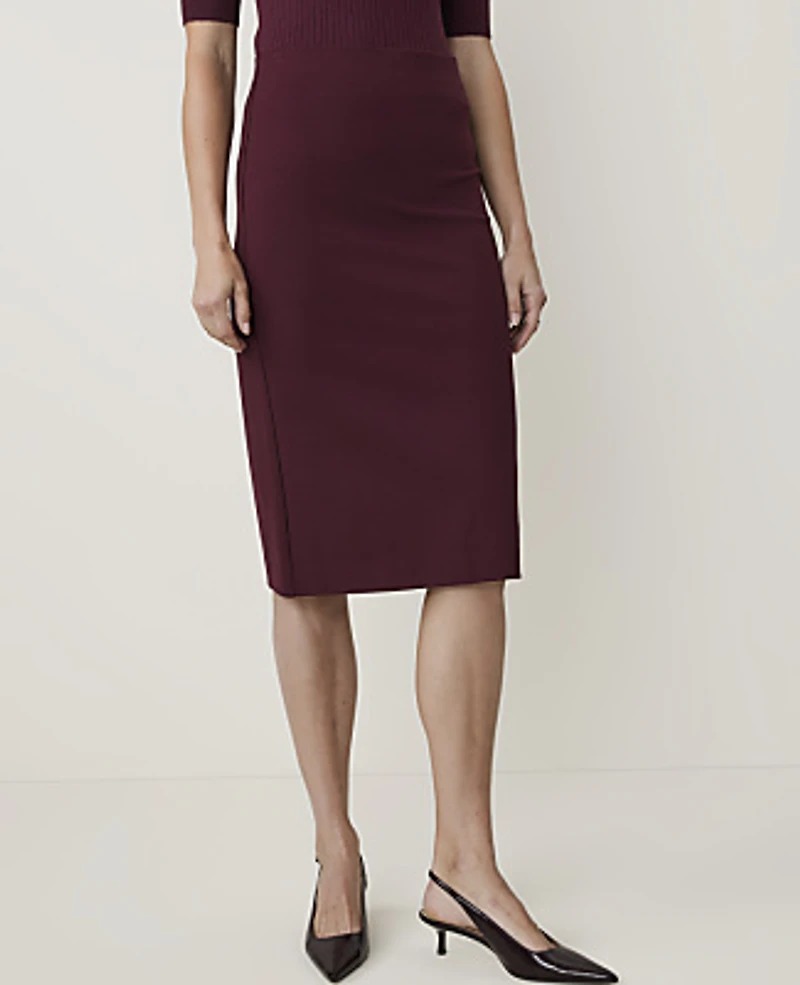 Ann Taylor Ponte Pencil Skirt Women's