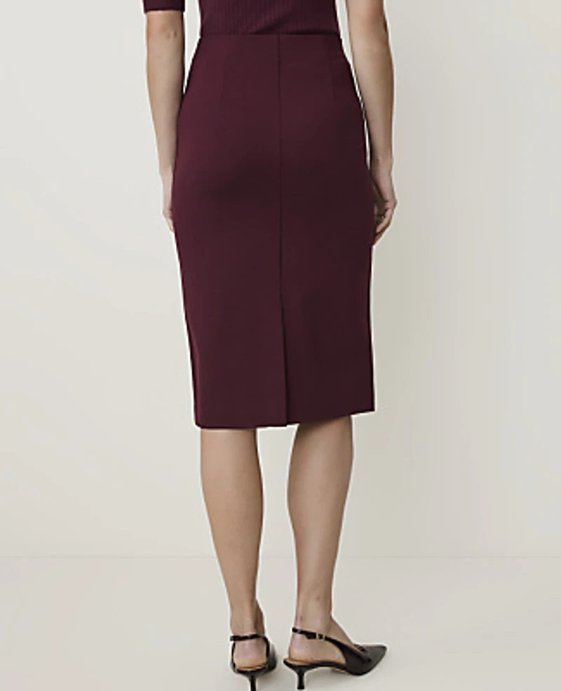 Ann Taylor Ponte Pencil Skirt Women's