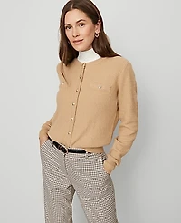Ann Taylor Petite Textured Cardigan Women's