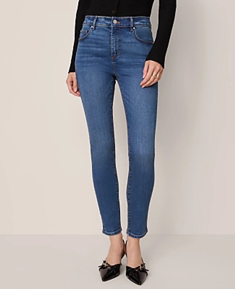 Ann Taylor The Skinny Jean Classic Mid Wash Women's