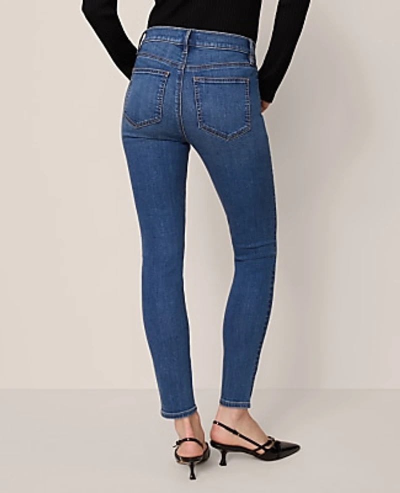 Ann Taylor The Skinny Jean Classic Mid Wash Women's