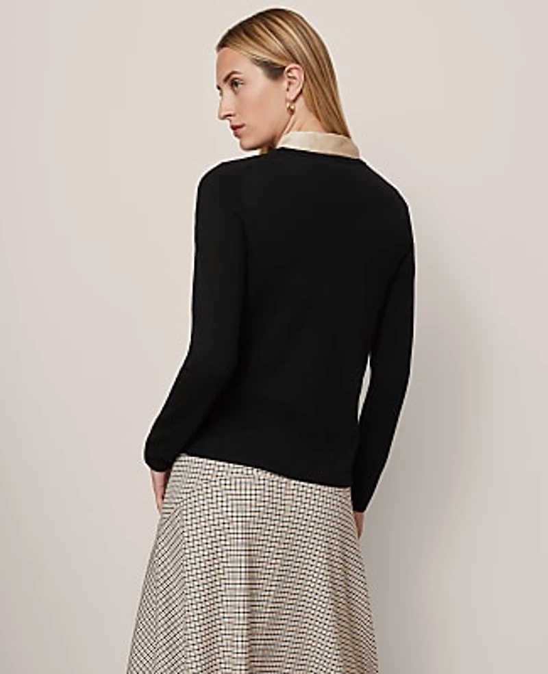 Ann Taylor Essential Crew Neck Sweater Women's