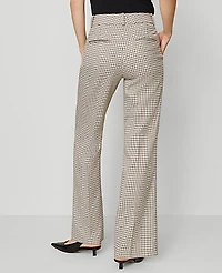 Ann Taylor The Jayne Trouser Houndstooth Cafe Au Lait Women's