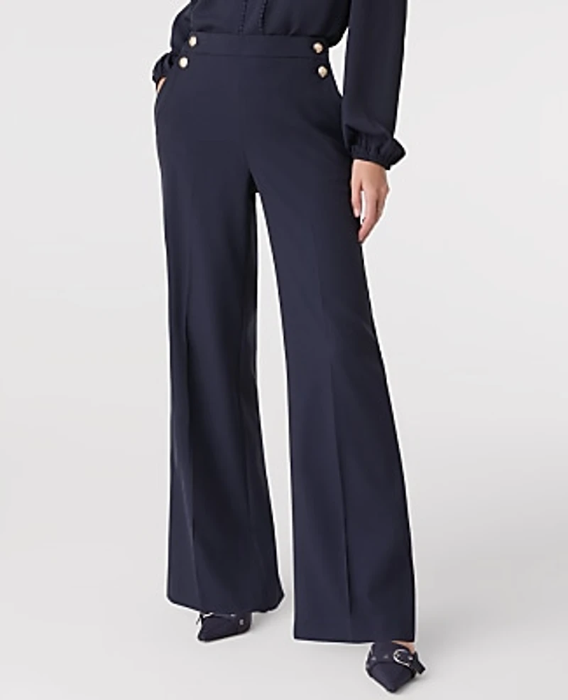 Ann Taylor The Everyday Sailor Wide-Leg Pant Women's