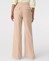 Ann Taylor The Everyday Sailor Wide-Leg Pant Cafe Au Lait Women's