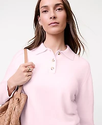 Ann Taylor Weekend Henley Sweater Women's