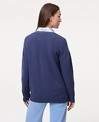 Ann Taylor Weekend Boyfriend Cardigan Women's