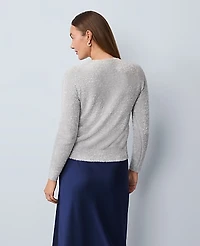 Ann Taylor Petite Shimmer Cardigan Women's