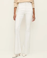 Ann Taylor The Petite Boot Jean White Women's