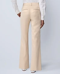Ann Taylor The Petite Jayne Trouser Metallic Jacquard Gold/White Women's
