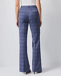 Ann Taylor The Flare Trouser in Plaid