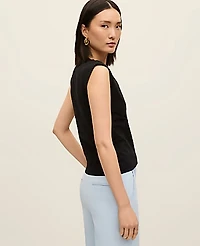 Ann Taylor Crossover V-Neck Shell Top Women's