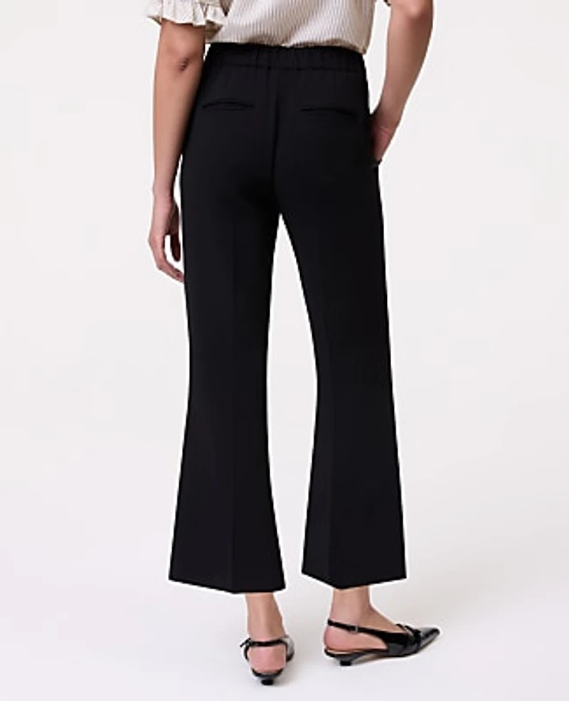 Ann Taylor The Tall Relaxed Jayne Trouser Textured Crepe Women's