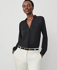 Ann Taylor Camp Shirt Women's