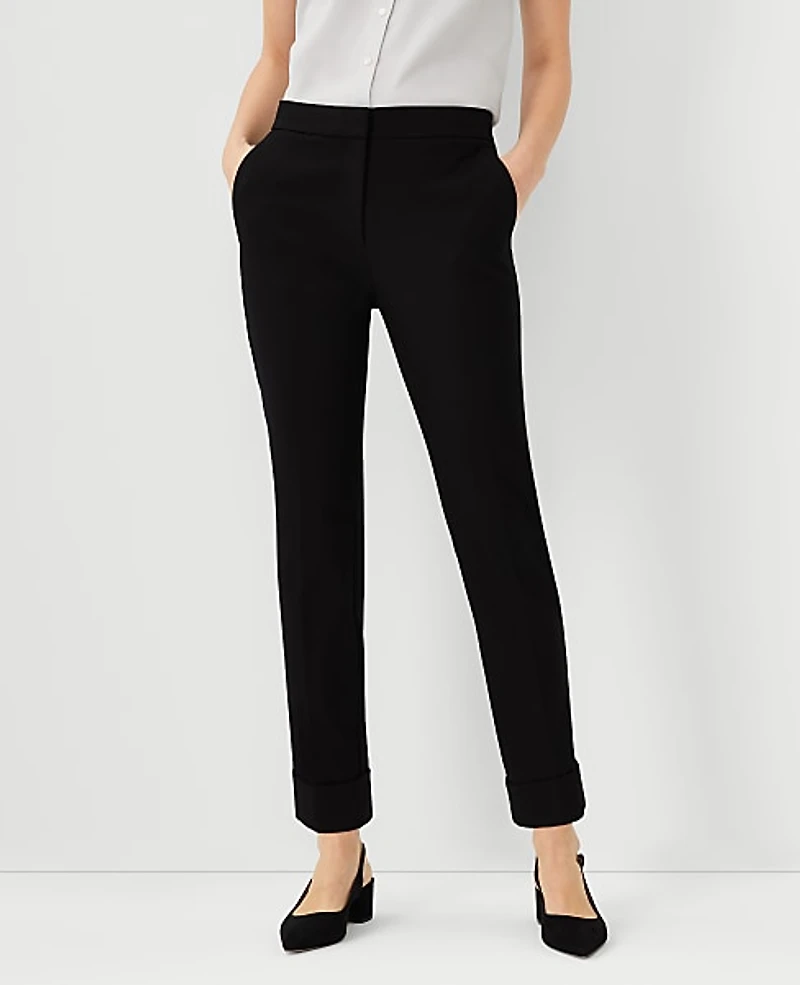 Ann Taylor The Petite High Waist Ankle Pant - Curvy Fit Women's