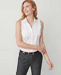 Ann Taylor Sleeveless Essential Shirt Women's
