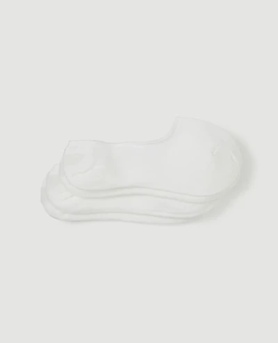 Ann Taylor No Show Sock Set White Women's
