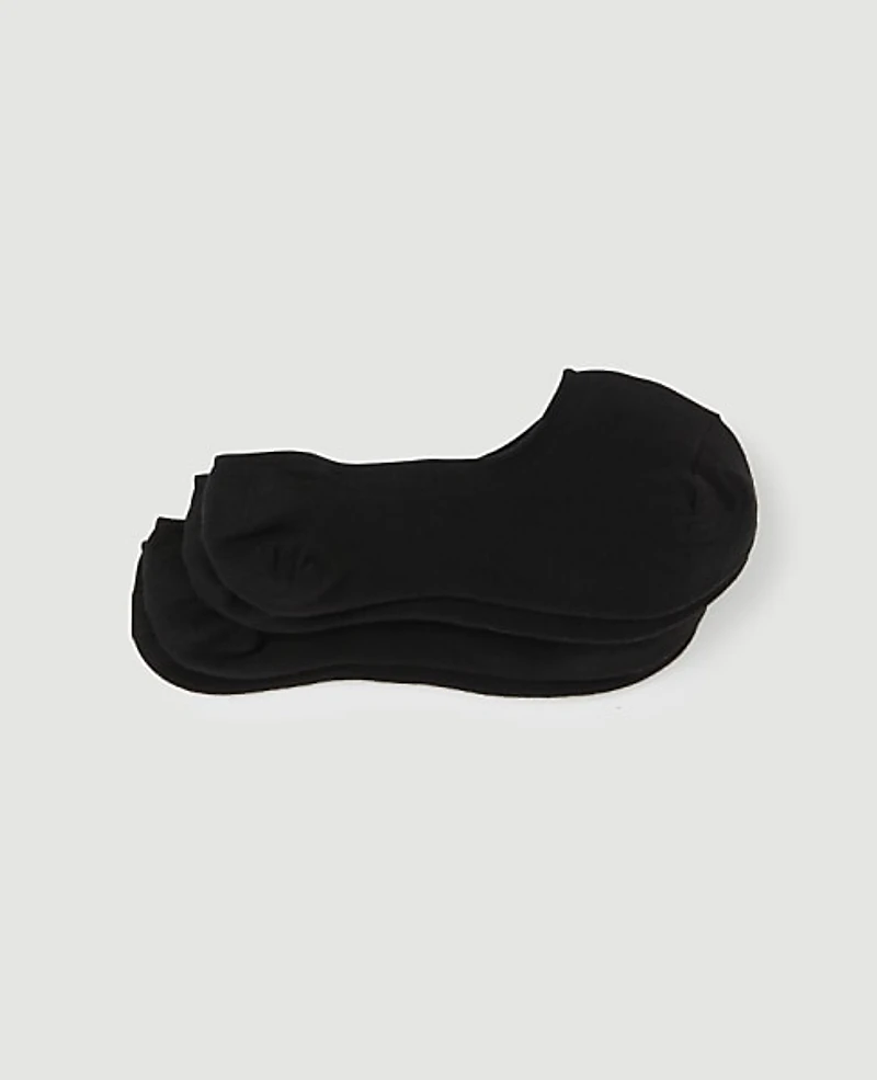Ann Taylor No Show Sock Set Black Women's