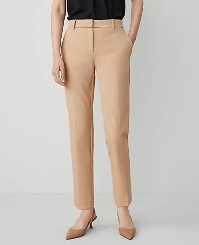 Ann Taylor The Eva Ankle Pant Cappuccino Tan Women's