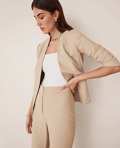 Ann Taylor The Petite Cutaway Blazer Bi-Stretch Women's