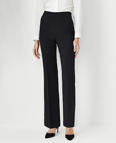 Ann Taylor The Petite Side Zip Trouser Fluid Crepe Women's